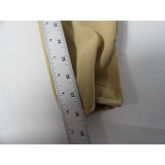 Tuffrider Breeches Ladies Sz 32 Light Tan Equestrian Pull On Stretch Ribbed Ride - Picture 7 of 12